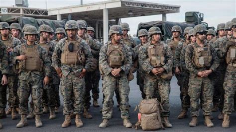 Estados Unidos Envía 3750 Soldados Adicionales A La Frontera Con
