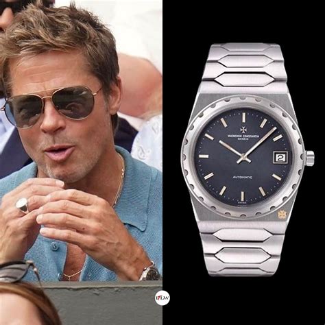 Brad Pitt Watch Collection Varies From Breitling To Patek Philippe
