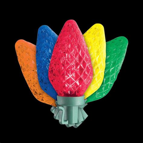 Home Accents Holiday 100 Light Multi Color Led C9 Light Set On Spool