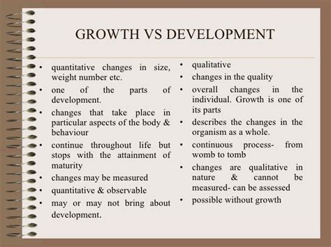 Growth N Development With Principles