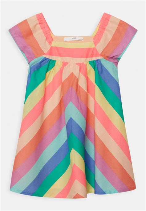 Marks And Spencer Rainbow Dress Freizeitkleid Multimehrfarbig