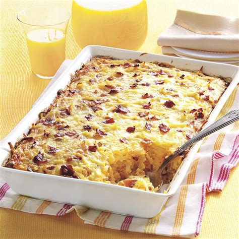 Click the link for the recipe. Amish Breakfast Casserole Recipe | Taste of Home