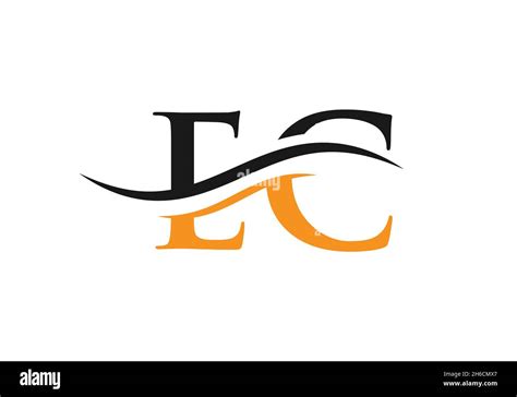 Ec Letter Linked Logo For Business And Company Identity Initial Letter