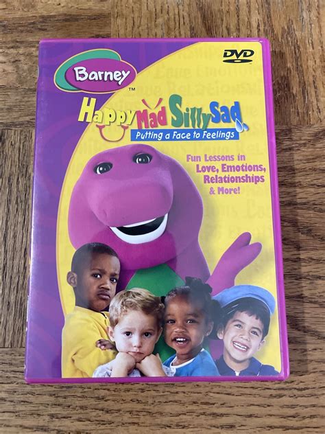 Barney Happy Mad Silly Sad Dvd 45986028358 Ebay