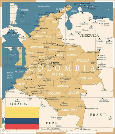 Mapas De Colombia Mapas Políticos Físicos Mudos Para Descargar 2023