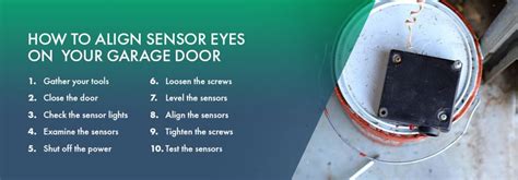 How To Align Garage Door Eye Sensors Banko