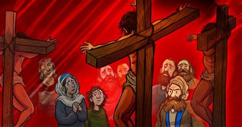 The Crucifixion Sunday School Lesson For Kids Sharefaith Magazine