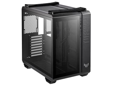 Asus Tuf Gaming Gt502 Black Atx Mid Tower Computer Case With Front