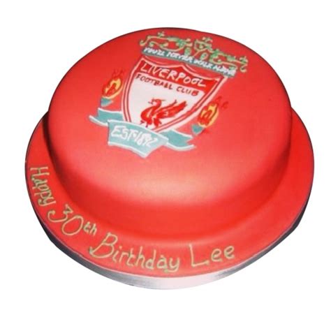 Liverpool Fc Cake 50th