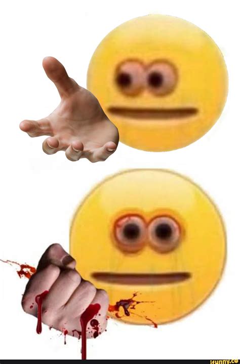 Cursed Emoji With Grabbing Hand Blank Template Imgfli