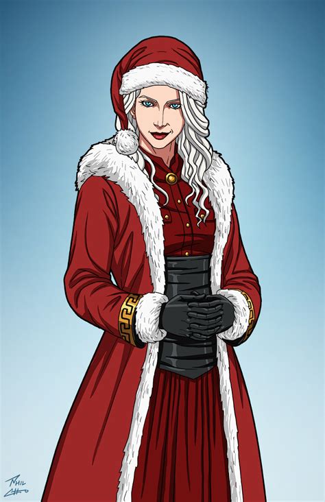 Mrs Claus Earth 27 Commission By Phil Cho On Deviantart
