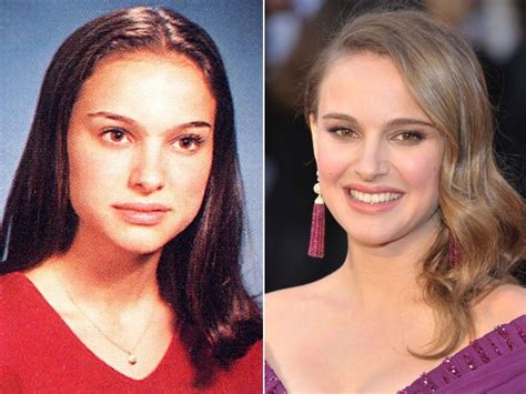 Natalie Portman Celebrities Then And Now Celebrity Yearbook Photos