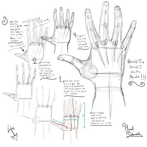 How To Draw Hands By Illunfar On Deviantart Draw Hand How To Draw