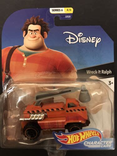 Wreck It Ralph Series 6 Disney Character Cars Pixar Hot Wheels Wreck