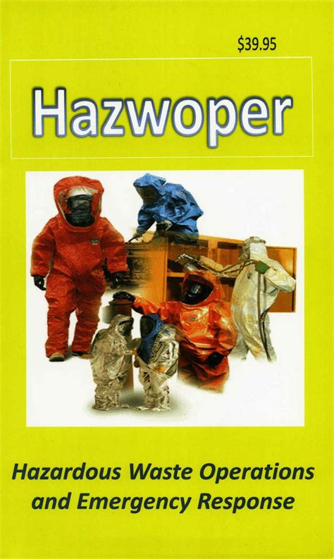 Osha 40 Hr Hazwoper 1 Book English Hot Sex Picture