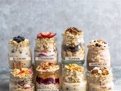 Make the basic overnight oatmeal recipe and try any or all of these healthy overnight oatmeal recipes. Low Calorie Overnight Oats Recipe - Five Fabulous Easy ...