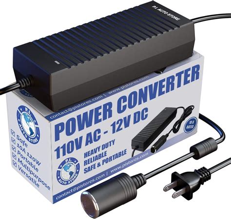 Premium 120 Volt To 12 Converter 110 Ac 12v Dc Power Adapter Fcc And Ce
