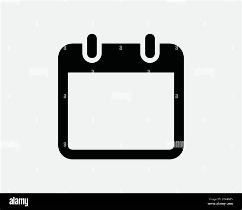 Calander Page Stock Vector Images Alamy