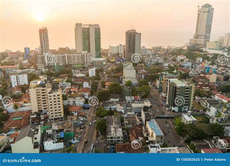 View Over Colombo Sri Lanka Stock Image Image Of Streets Capital