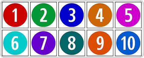 Download 1 To 10 Numbers Png Photo Image Free