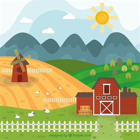 Farmhouse Vectors Photos And PSD Files Free Download