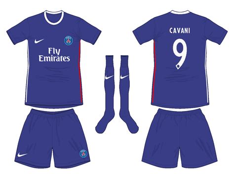 Paris Saint Germain Home Kit