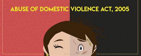 Misuse Of The Protection Of Women From Domestic Violence Act 2005 — Ylcube