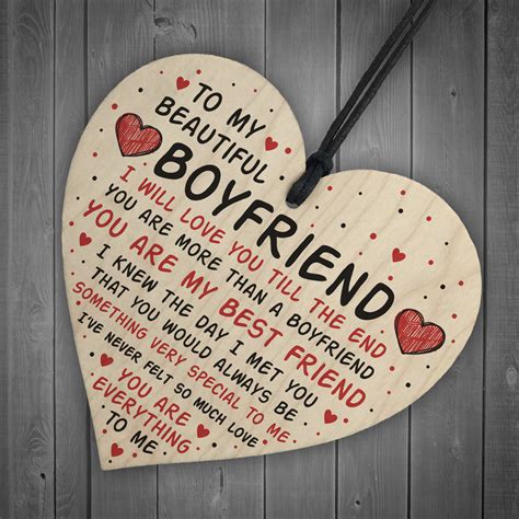 Boyfriend Ts Boyfriend Birthday Card T Boyfriend Valentines T