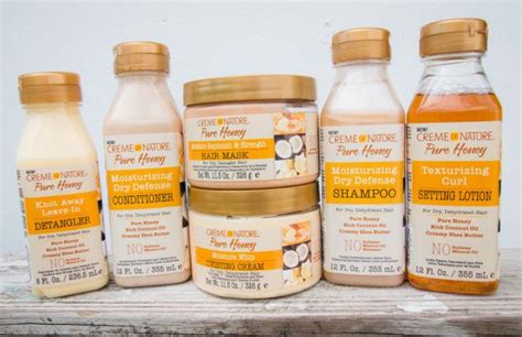 Creme Of Nature Pure Honey Line Review Honey Hair Natural Hair Tips