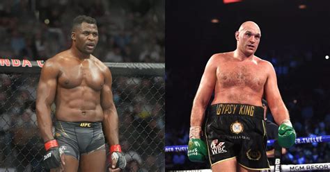 Tyson Fury Vs Francis Ngannou Stats Age Height Weight Record And