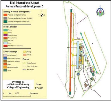 Erbil International Airport Overall Map Download Scientific Diagram