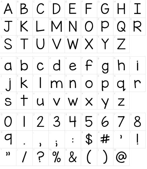Free Alphabet Template Printable Kg Miss Kindergarden Font Printable