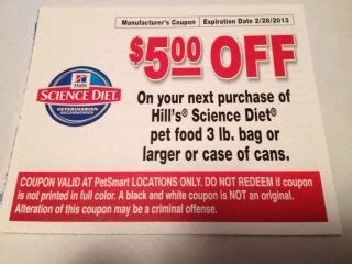 Science diet dog food coupons 2021. Coupon for HILLS PRESCRIPTION DIET Dog Cat Food 10 OFF lot 8
