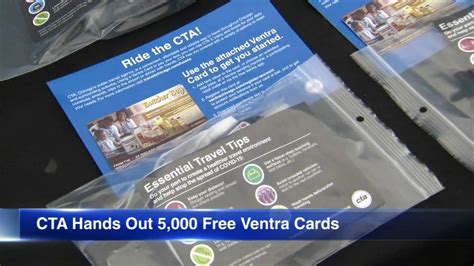 Ventra (purportedly latin for windy, though the actual latin word is ventosa) launched in august 2013. Chicago Transit Authority to give away 5,000 free Ventra cards at community pop-up events - ABC7 ...