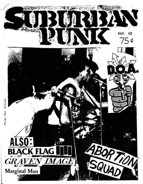 Suburban Punk 10 Rock Posters Gig Posters Band Posters Punk Zine