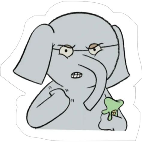 Sticker Maker Elefante Y Cerdita De Mo Willems