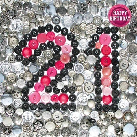 21st Birthday Card With Happy Birthday Pin Badge By