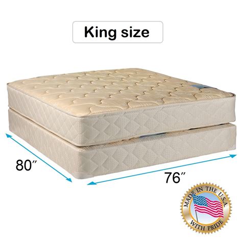 For a smaller mattress, check out our twin size! Dream Sleep Chiro Premier Two-Sided Gentle Firm King ...