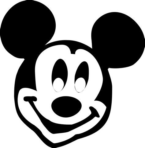 Mickey Mouse Svg Png Dxf Eps Cricut Silhouette Vector