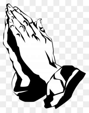 Related clip art ← hand clipart black and white. Praying Hands Clipart Black And White, Transparent PNG ...
