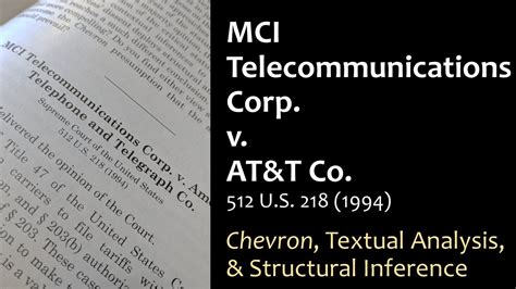 Mci Telecommunications Corp V Atandt Co 1994 Chevron Textual