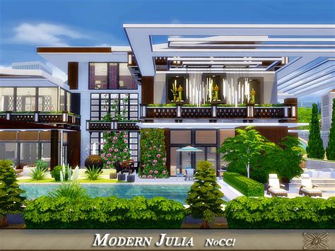 Modern Julia House By Danuta720 At Tsr Sims 4 Updates