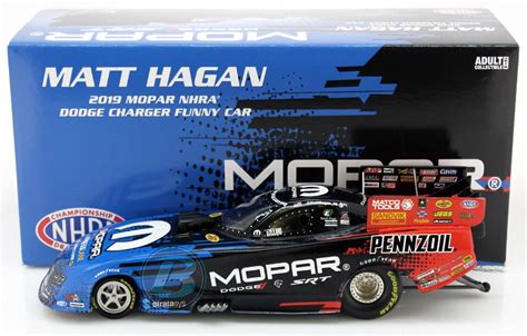 Toys And Hobbies Matt Hagan 2019 Mopar Nhra Dodge Charger Funny Car Matt