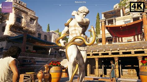 Walking In Ancient Greece Mykonos Island Assassin S Creed Odyssey
