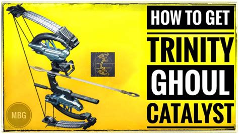 How To Get Trinity Ghoul Catalyst And Catalyst Review Destiny 2 Youtube