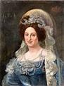 Vicente López y Portaña | Retrato de María Cristina de Borbón y Dos ...