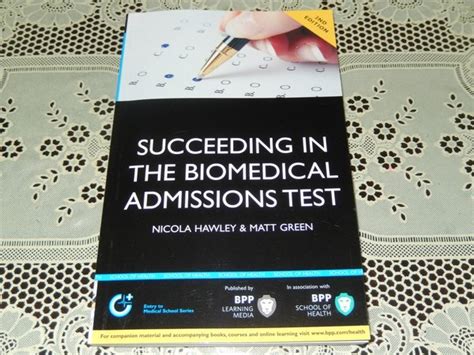 Jual Succeeding In The Biomedical Admissions Test Bmat Entry To