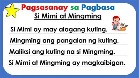 Pagsasanay Sa Pagbasa Ng Mga Pangungusap Part 8llgrade1 Grade2