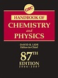 CRC Handbook of Chemistry and Physics, 87th Edition by David R. Lide ...