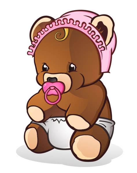 Cute Cartoon Teddy Bear Vector 02 Free Download